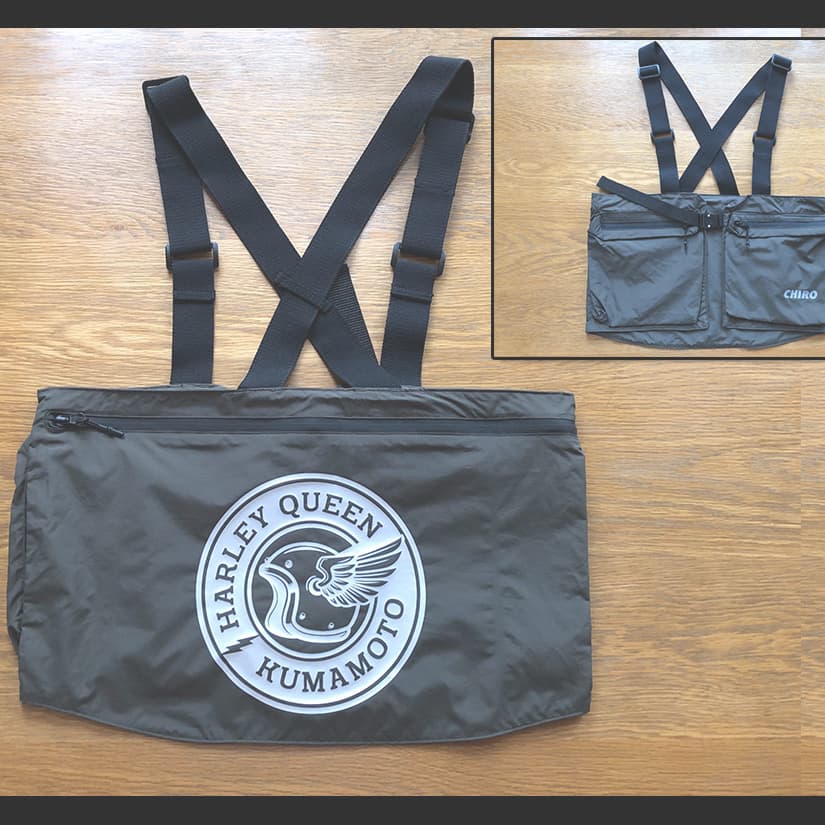 ベスト　アイロンプリント