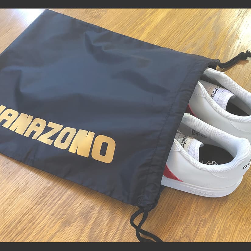 オリジナルシューズバッグプリント　